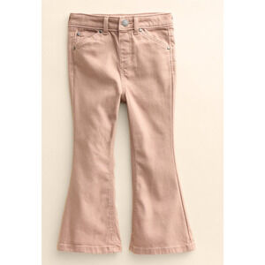 Little Co. by Lauren Conrad Organic Flare Denim Jeans Stucco Beige Pink 9 Months